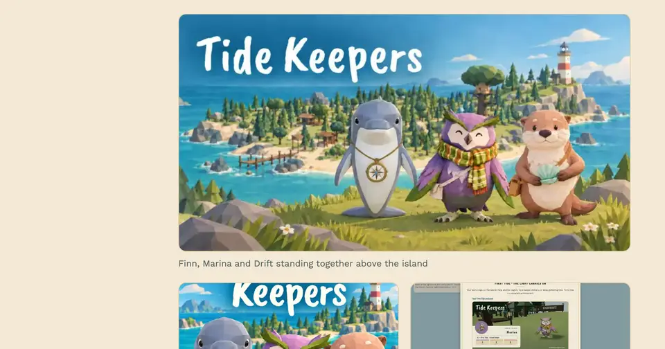 Public notes for A higher perch showing four screenshots in a hero-plus-grid layout